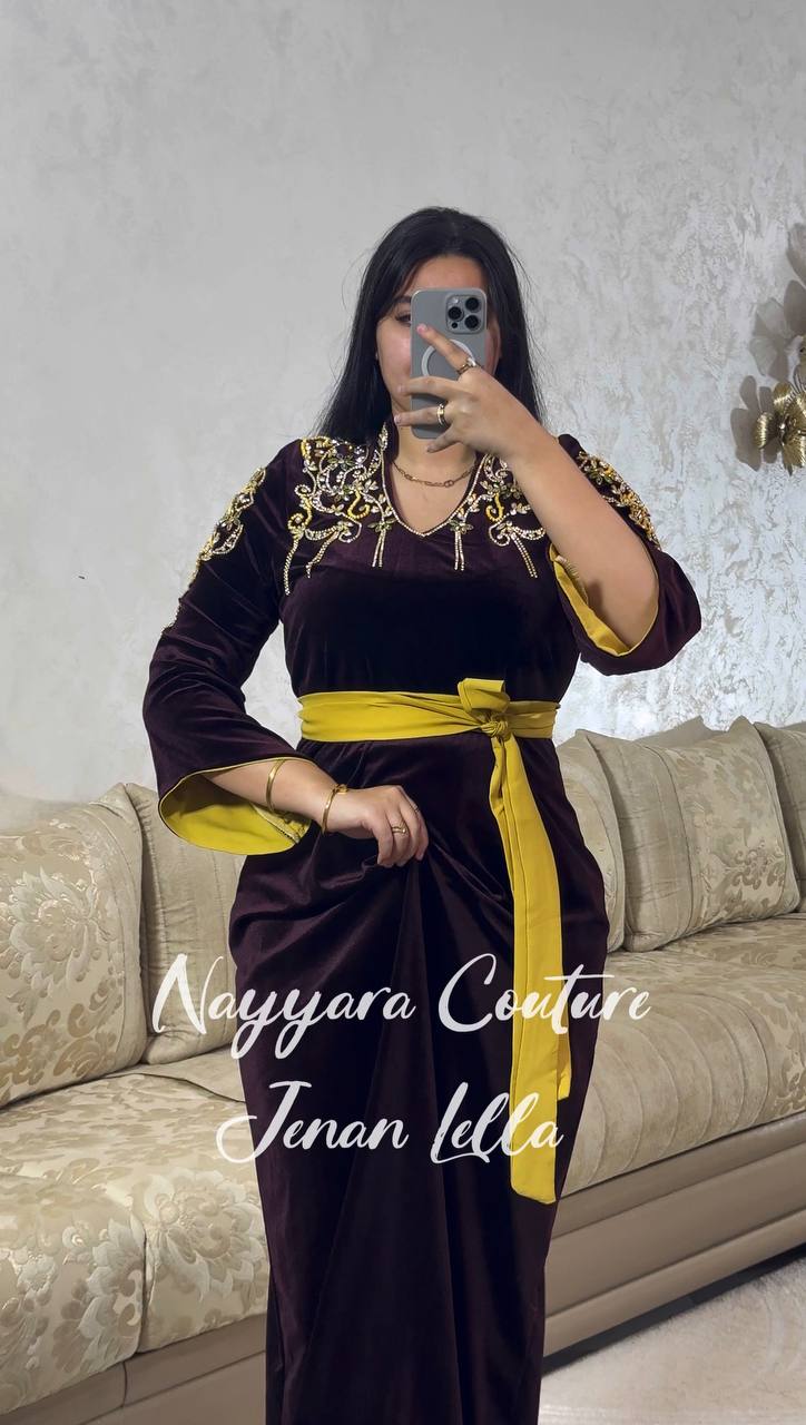 فستان توليب 🌷